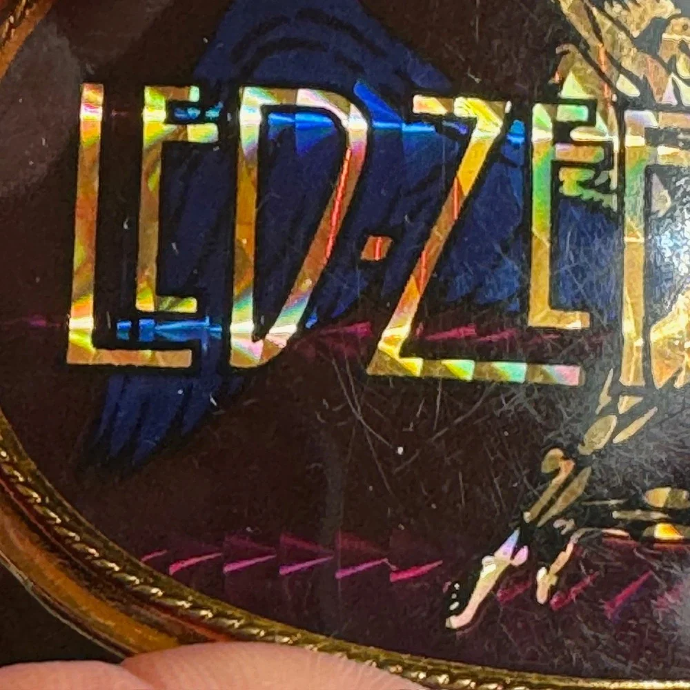Vintage 1977 Led Zeppelin Belt Buckle‎ Pacifica Mfg Swan Song Icarus 70s Rock